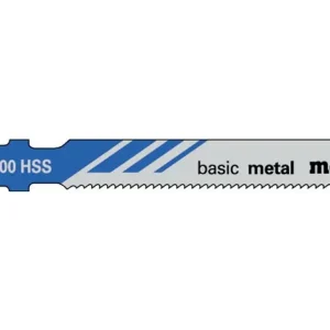 Nur Heute Stichsägeblätter classic Nutz-L.51mm Zahnteilung1,2mm HSS gefr. gewellt 5St.
