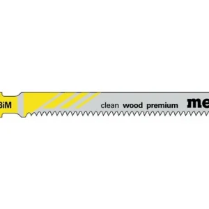 Stichsägeblätter clean wood premium Nutz-L.74mm Zahnt.1,7mm BiMetall Metabo Letzte Chance