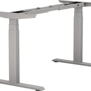 Steh-Sitz Tischgestell E-MORE 2M3S GS silber RAL 9006 H.640-1290mm BMB Finale Aktion
