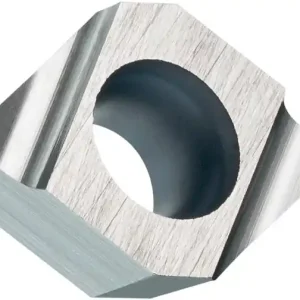 Abverkauf Drehwendeschneidplatte ISO EPGX 050202FL-JZ:TT010 Bohrungs-D. 2,5mm Farbe Grau VE: 10 Stück