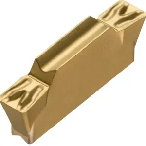 Drehwendeschneidplatte ISO LCMF 031602-F:T8330 Tiefe 3mm PVD beschichtet Gold VE: 10 Stück Günstig