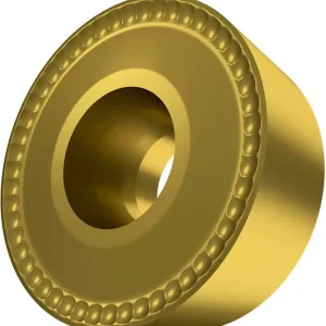 Drehwendeschneidplatte ISO RCMX 2006MOS-37:6630 D.6,5mm MT-CVD beschichtet Gold VE: 10 Stück Sonderaktion