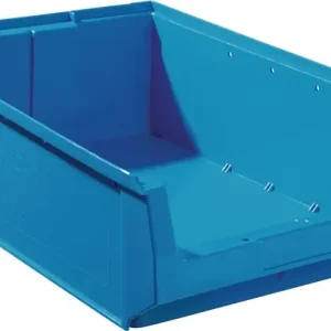 Sichtlagerkasten L500/450xB310xH140mm PE blau TECWERK VE: 14 Stück Neuheit
