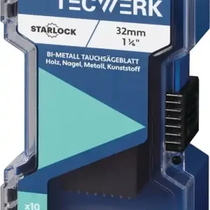 Tauchsägeblätter B.32mm Eintauch-T.40mm 10 St.Starlock TECWERK Knallerangebot
