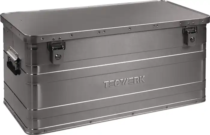 Jetzt Bestellen Aluminiumbox L780xB380xH380mm 90l m.Klappverschluss u.Zylinderschl.TECWERK