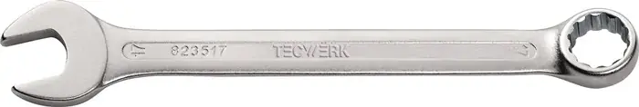 Günstig Ringmaulschlüssel SW 8mm L.120mm Form A CV-Stahl TECWERK