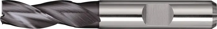 Bestpreis Bohrnutenfräser DIN 844 TypN D.5mm HSS-Co8 TiCN Weldon Z.3 lang TECWERK