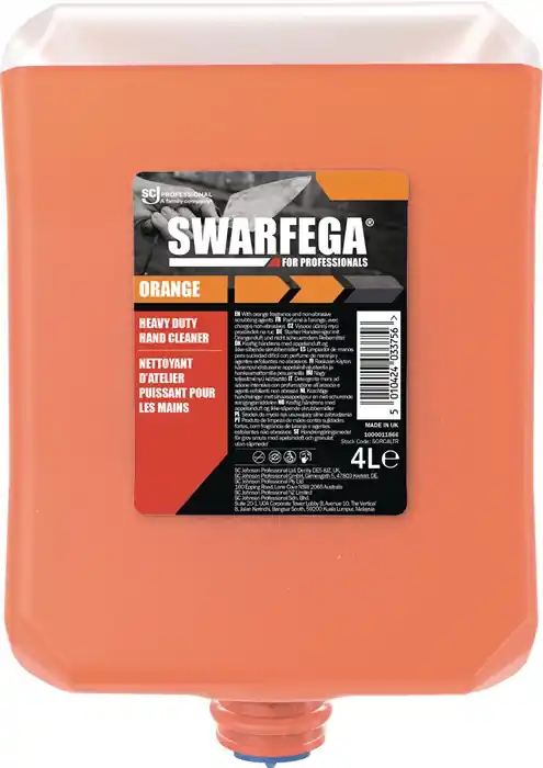 Sofort Bestellen Handreinigungspaste Swarfega® ORANGE 4l Paste SWARFEGA