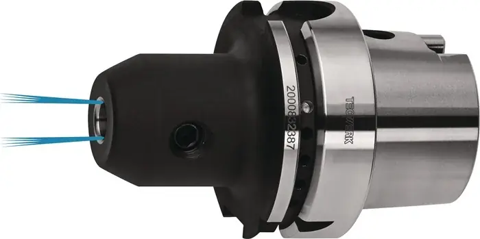 Flächenspannfutter DIN 69893A Weldon Spann-D.6mm HSK-A63 A.-L.65mm m.IK TECWERK Sale