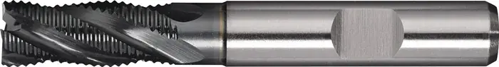 Schaftfräser DIN 844 Typ HR D.8mm HSS-Co PM ALCRONA Weldon Z.4 kurz TECWERK Highlight