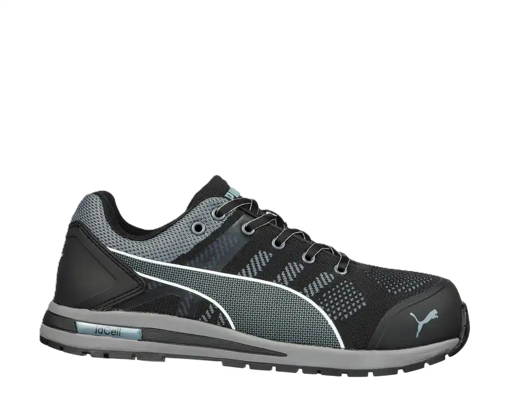Sichere Zahlung Puma SAFETY Arbeitsschuhe ELEVATE KNIT BLACK LOW S1PS ESD FO HRO SR