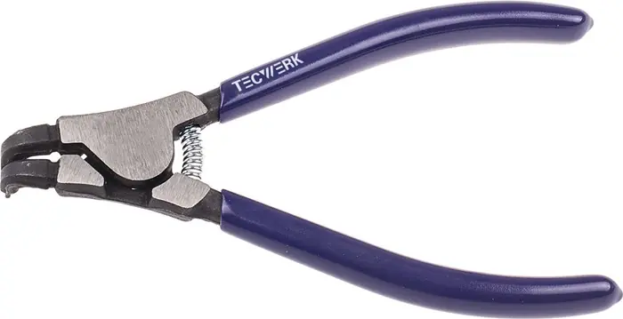 Neue Kollektion Sicherungsringzange A 11 f.Wellen D.10-25mm pol.TECWERK