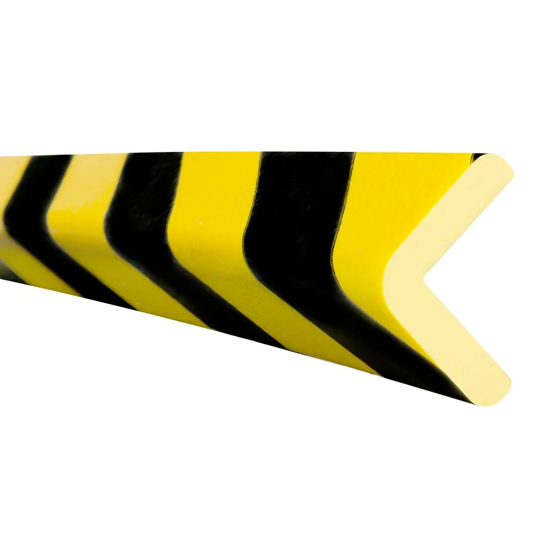 MORION Prallschutz, Winkelform, Kantenschutz 47/47 mm, gelb/schwarz, selbstklebend, Länge: 5000 mm Must-Have