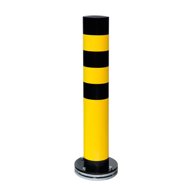 BLACK BULL Rammschutz-Poller SWING drehbar - gelb/schwarz Kracherpreis