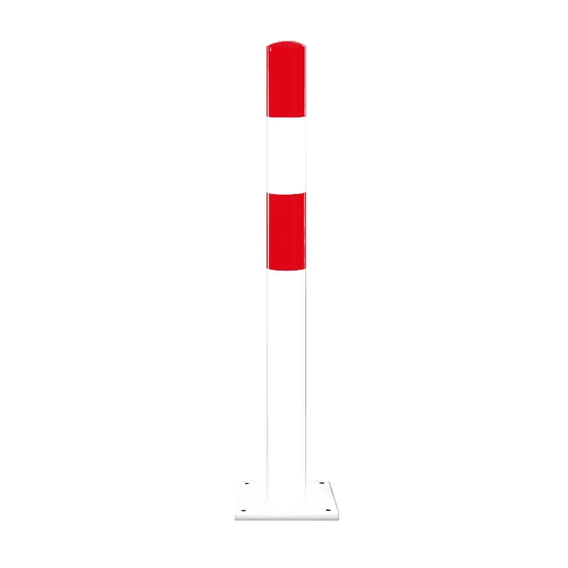 Direkt Vom Hersteller BLACK BULL Rammschutz-Poller aus Gütestahl - rot/weiß