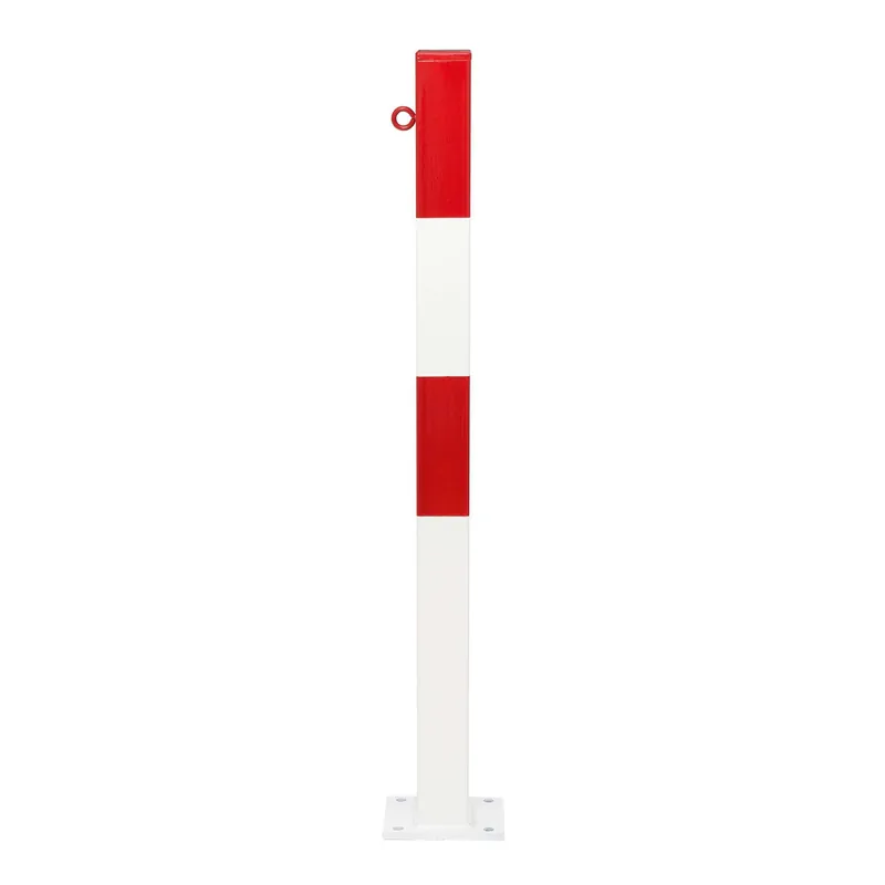Top-Preis MORION Absperrpfosten 70 x 70 mm feststehend - zum Aufdübeln mit Bodenplatte