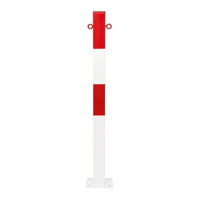 Jetzt Kaufen MORION Absperrpfosten 70 x 70 mm feststehend - zum Aufdübeln mit Bodenplatte