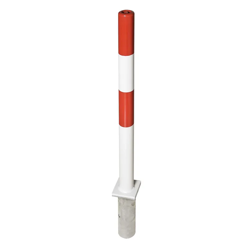 Must-Have PARAT B Absperrpfosten 76 mm herausnehmbar - Dreikantverschluss DIN 3223
