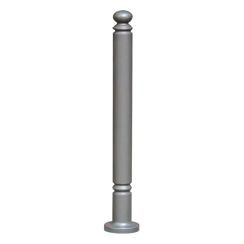 Wochenendangebot CITY-Poller FLORENZ 80 mm Aluminium-Guss mit Stahlkern - guss-anthrazit lackiert