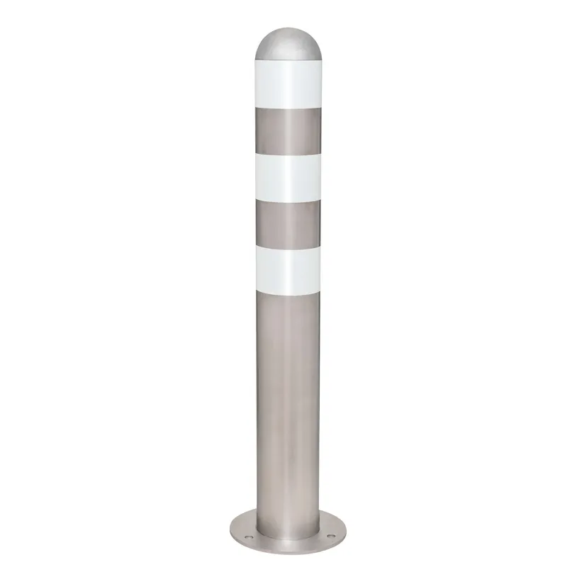 Bestpreis CITY Schutzpoller Edelstahl 108 mm - mit sandgestrahlter Alukappe