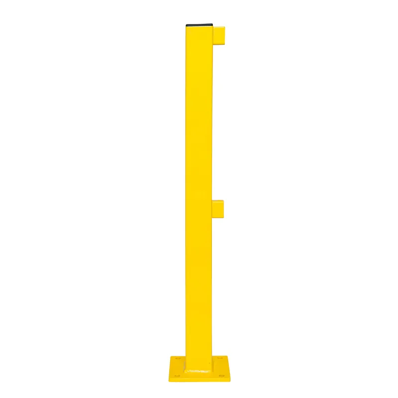 Sonderaktion BLACK BULL Ramm-Schutz-Standpfosten S-Line gelb 70 x 70 mm