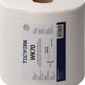 Putztuch WK 70 L.ca.380 mmxB.ca.290mm weiß 1-lagig Rl.TECWERK Sonderangebot