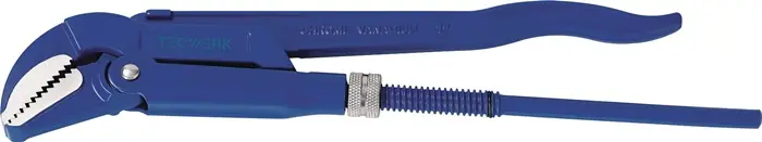 Neue Kollektion Eckrohrzange Gesamt-L.320mm Spann-W.0-55mm f.Rohre 1 Zoll TECWERK
