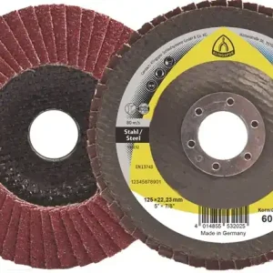 Saisonangebot Fächerscheibe SMT 674 D.125mm K.60mm gewölbt STA keramischer Korund KLINGSPOR VE: 10 Stück
