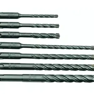 Neu Im Sortiment Müllner Hammerbohrer-Set SDS-PLUS 7-tlg - 5-12 mm - 4-Schneider