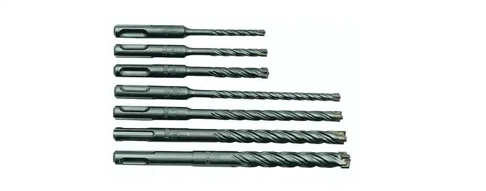 Neu Im Sortiment Müllner Hammerbohrer-Set SDS-PLUS 7-tlg - 5-12 mm - 4-Schneider