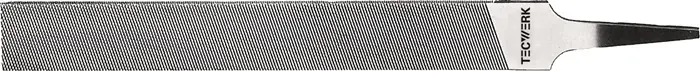 Billig Werkstattfeile DIN 7261 L.150mm Q.16x4mm Hieb 3 Flachstumpf TECWERK