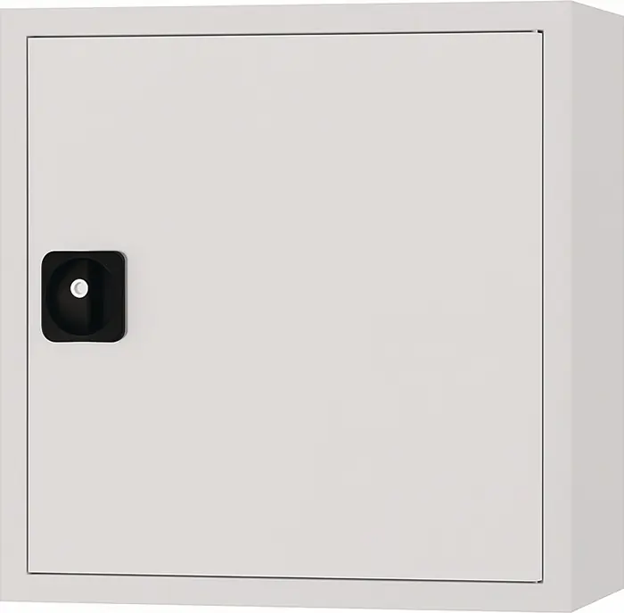 Hängeschrank H600xB600xT200mm Vollblechtür lichtgrau/lichtgrau Direktkauf