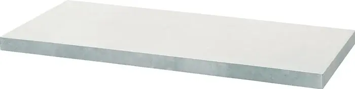 Begrenztes Angebot Fachboden B897xT165mm Stahlbl.silber verz.f.Wandhängeschrank BEDRUNKA+HIRTH