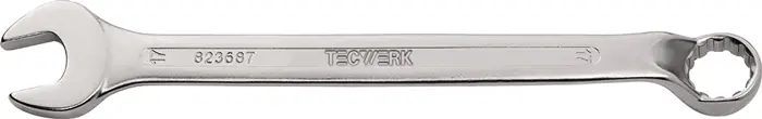 Top-Seller Ringmaulschlüssel SW 10mm L.147mm Form B CV-Stahl TECWERK