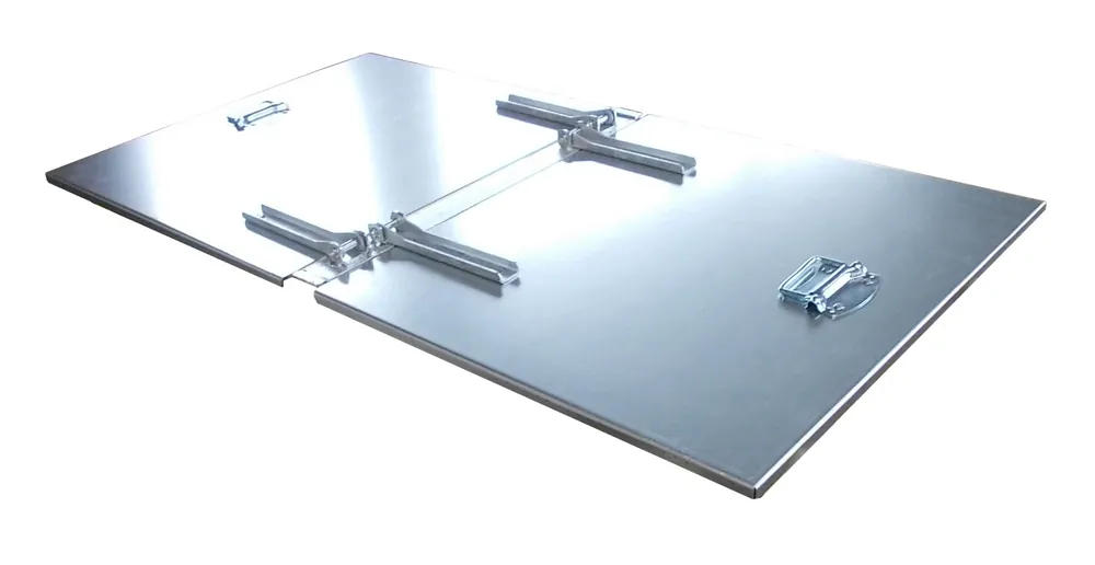 Knallerangebot Bauer Südlohn Deckel verzinkt 2-teiliger Deckel für KK 250, KW 250, KW-ET 250, SKK 250, SKW 250, SKW-ET 250