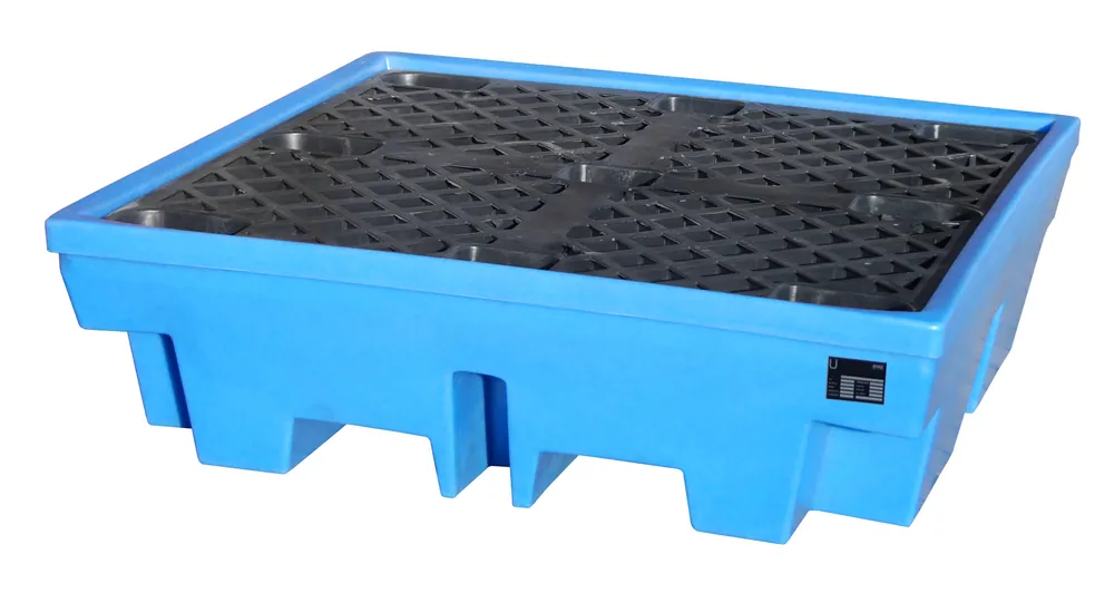 Must-Have Bauer Südlohn GREEN-LINE PE-Auffangwanne TYP WP-PE 4/4 - aus robustem Polyethylen blau
