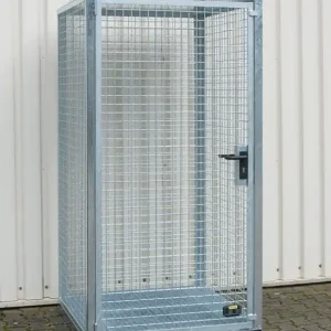 Günstig Bauer Südlohn Gasflaschen-Container feuerverzinkt TYP GFC-E/G - mit Gitterrostboden