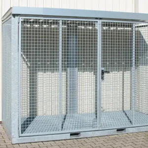 Sichere Zahlung Bauer Südlohn Gasflaschen-Container feuerverzinkt TYP GFC-E/G - mit Gitterrostboden