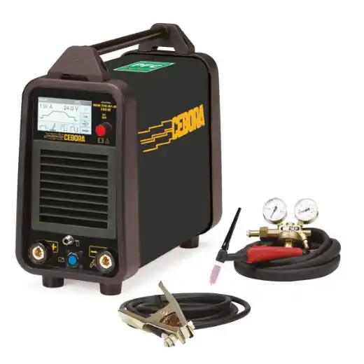 Highlight ELMAG Profi WIG-AC-DC-Schweißinverter "PFC" - CEBORA WIN TIG AC-DC 180 M - ECO-SET -G