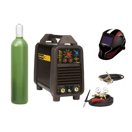 ELMAG Profi WIG-DC-Schweißinverter "PFC" - CEBORA WIN TIG "DC" 180 M - Plug & Play- SET Letzte Chance