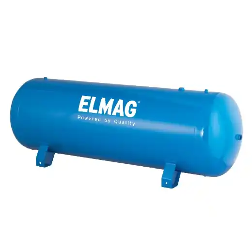 Saisonangebot ELMAG Druckluftkessel liegend, 15 bar - EURO LH 300 CE (inkl. Manometer u. Sicherheitsventil)