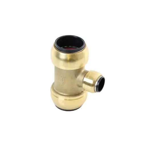 ELMAG T-Reduzier-Steckverbinder Messing "SharkBite" - für Rohr 28 mm auf 15 mm Top-Preis