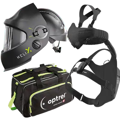 Top-Seller ELMAG "Optrel®" Ready to weld package HELIX quattro + swiss air (4600.150)