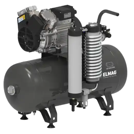 ELMAG Dentalkompressor 350/8/50W - liegend - EXTREME 3D 2,00CV (inkl.Adsorptionstrockner) Wochenendangebot