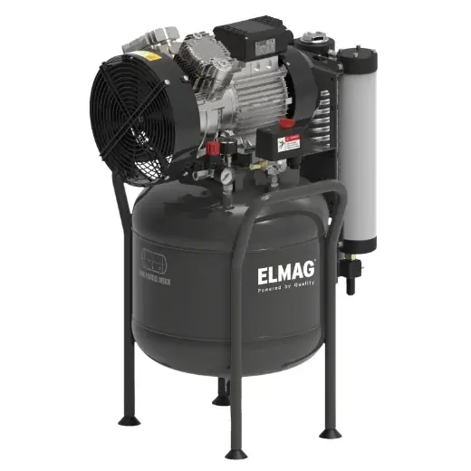 ELMAG Dentalkompressor 480/8/50W - stehend - EXTREME 2V 2,50CV (ohne Trockner) Markenprodukt
