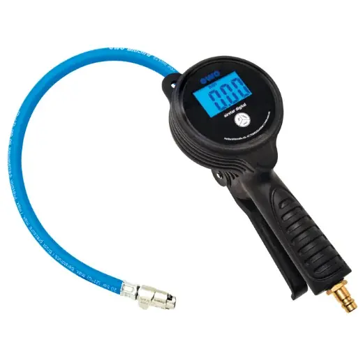 ELMAG PROFI-Reifenfüller mit Quick-Stecker - Modell 80-EWO "digital", 0-12 bar, konformitätsbewertet Sonderangebot