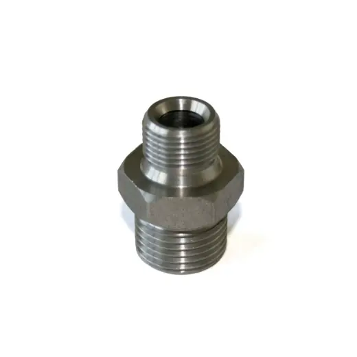 ELMAG HD-Doppelnippel "Edelstahl AISI 304" - AG 1/2" x AG 3/8" Schneller Versand