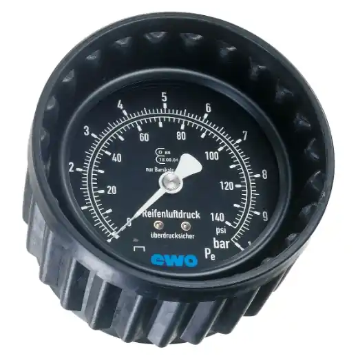 Schneller Versand ELMAG Druckmanometer mit Schutzkappe 0-25 bar - Ø 80 mm, für Modell 80-EWO