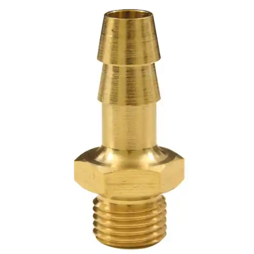 ELMAG Schlauchtülle mit Außengewinde - AG 1/2", 9 mm, Messing Echt