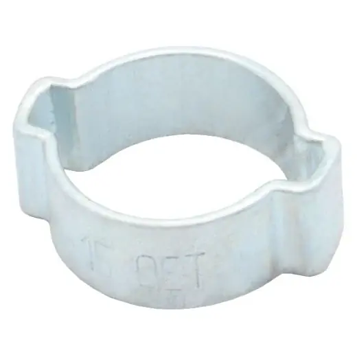 Preisreduziert ELMAG 2-Ohr-Schlauchklemme Ø 9 - 11 mm - Edelstahl (W4), 2 Stk. Packung - SB